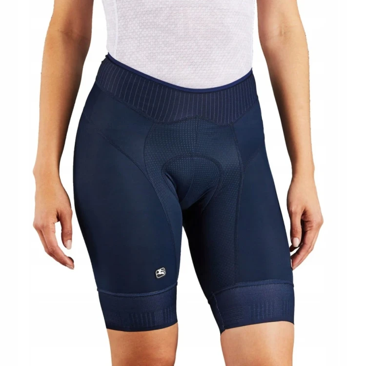 Spodenki Kolarskie Damskie Bez Szelek BIBS Giordana FR-C PRO Granat S