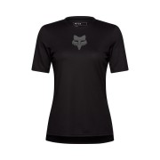 KOSZULKA ROWEROWA DAMSKA FOX RANGER HEAD BLACK XS