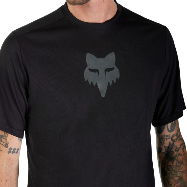 KOSZULKA ROWEROWA FOX RANGER HEAD BLACK XL