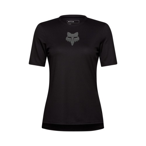 KOSZULKA ROWEROWA DAMSKA FOX RANGER HEAD BLACK L