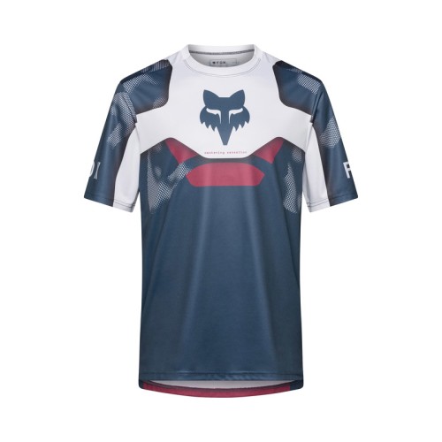 KOSZULKA ROWEROWA FOX RANGER TACTILE BLUE JEWEL M