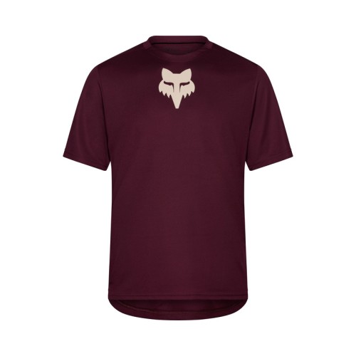 KOSZULKA ROWEROWA FOX RANGER HEAD DARK MAROON XL