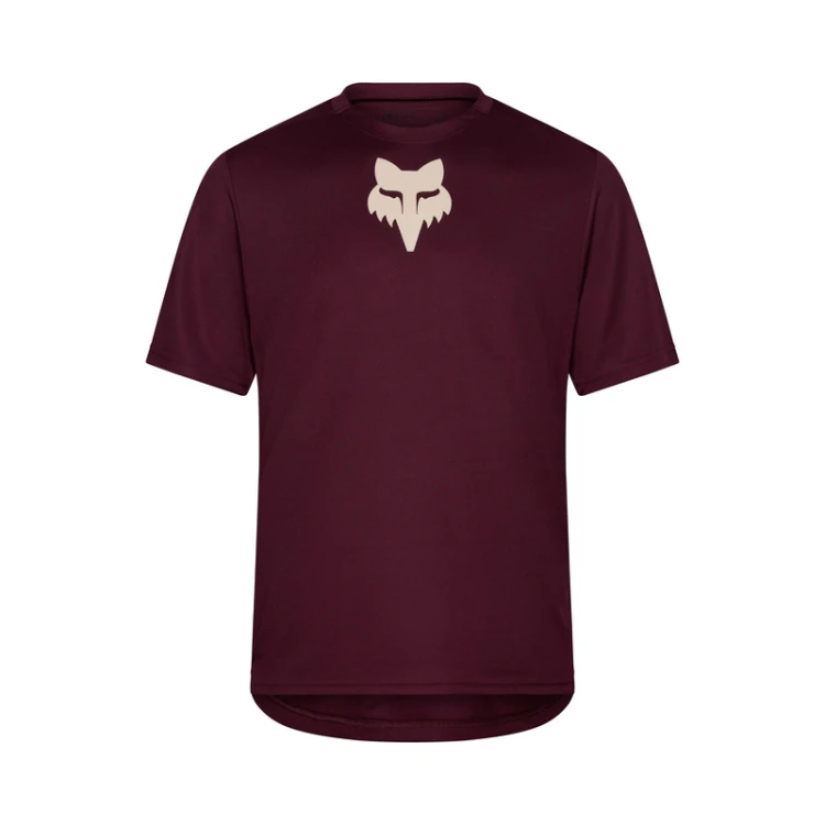 KOSZULKA ROWEROWA FOX RANGER HEAD DARK MAROON XL
