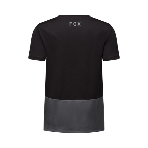 KOSZULKA ROWEROWA JUNIOR FOX RANGER HEAD BLACK YS