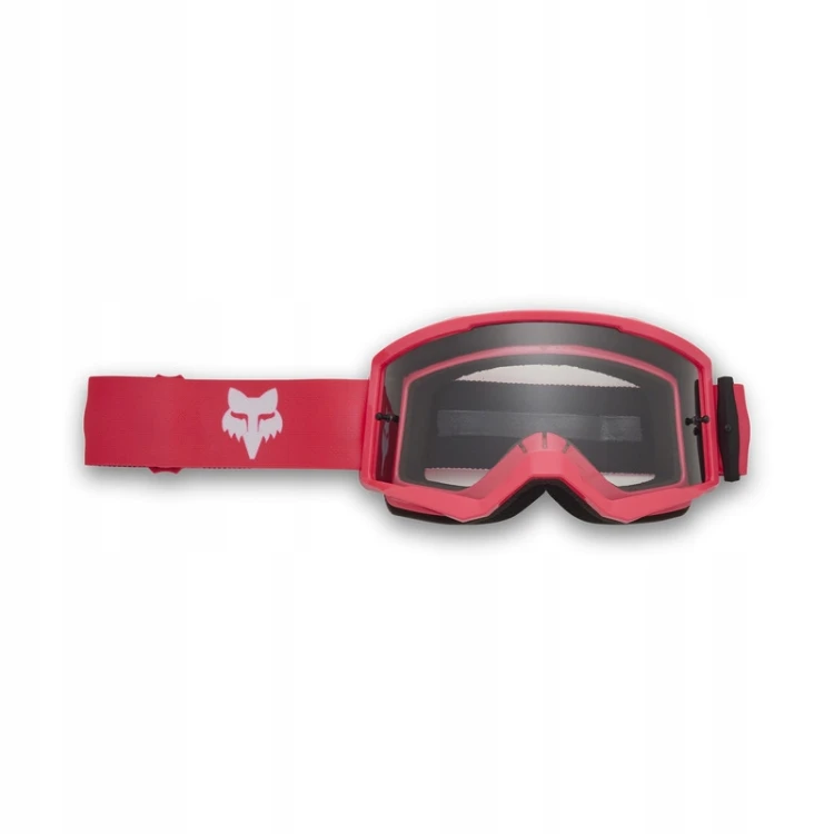 GOGLE ENDURO FOX Main Core PINK RÓŻOWE SZYBA przezroczysta