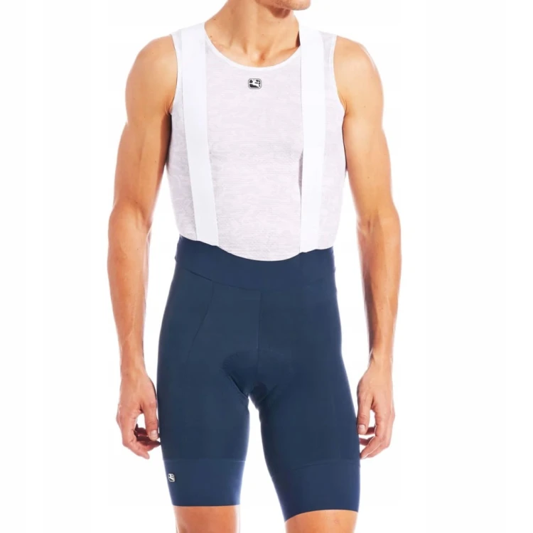 Spodenki Męskie BIBS Na Szelkach Giordana Fusion Granatowe Rozmiar XL