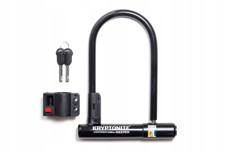 Zabezpieczenie zapięcie rowerowe U-Lock Kryptonite Keeper 12 STD z uchwytem