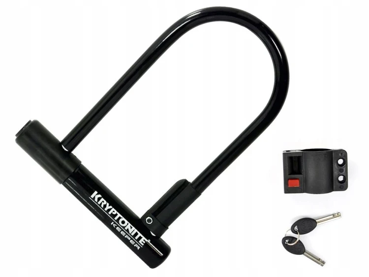 Zabezpieczenie zapięcie rowerowe U-Lock Kryptonite Keeper 12 STD z uchwytem
