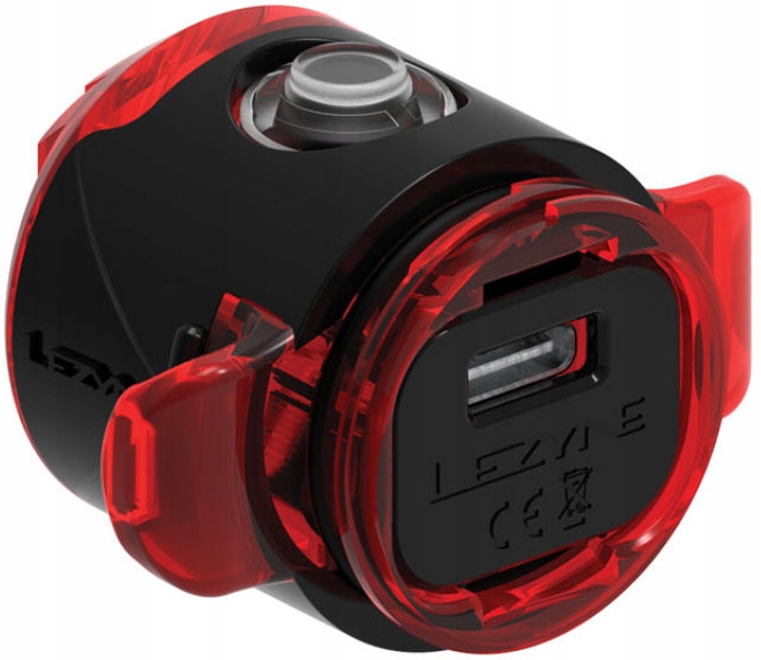 Lezyne lampka Femto Drive 15lm USB-C tył czarna