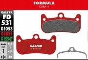 KLOCKI HAMULCOWE GALFER ADVANCED FD531G1851