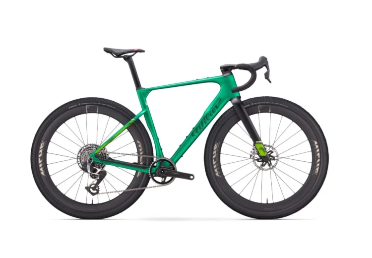 Wilier Rave SLR ID2 Sram Rival XPLR E1 AXS 13s Zielony Satyna M