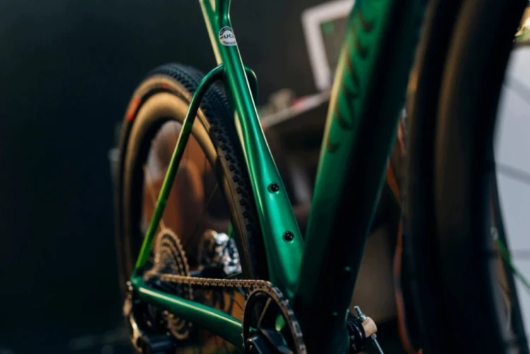 Wilier Rave SLR ID2 Sram Rival XPLR E1 AXS 13s Zielony Satyna M