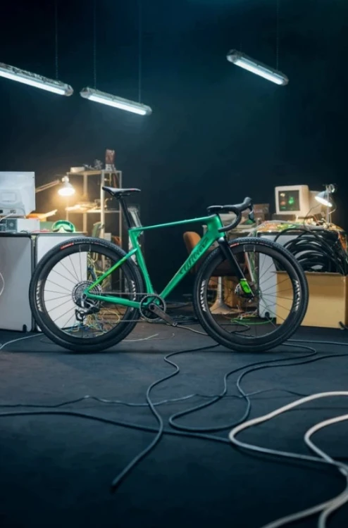 Wilier Rave SLR ID2 Sram Rival XPLR E1 AXS 13s Zielony Satyna M