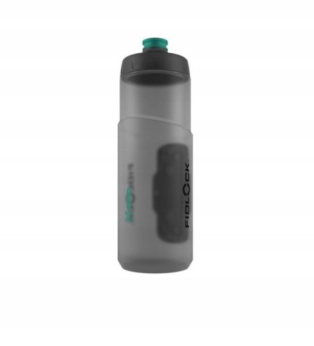 Bidon FIDLOCK TWIST 600 ml Antybakteryjny + Szary, Łącznik – Bez Bazy
