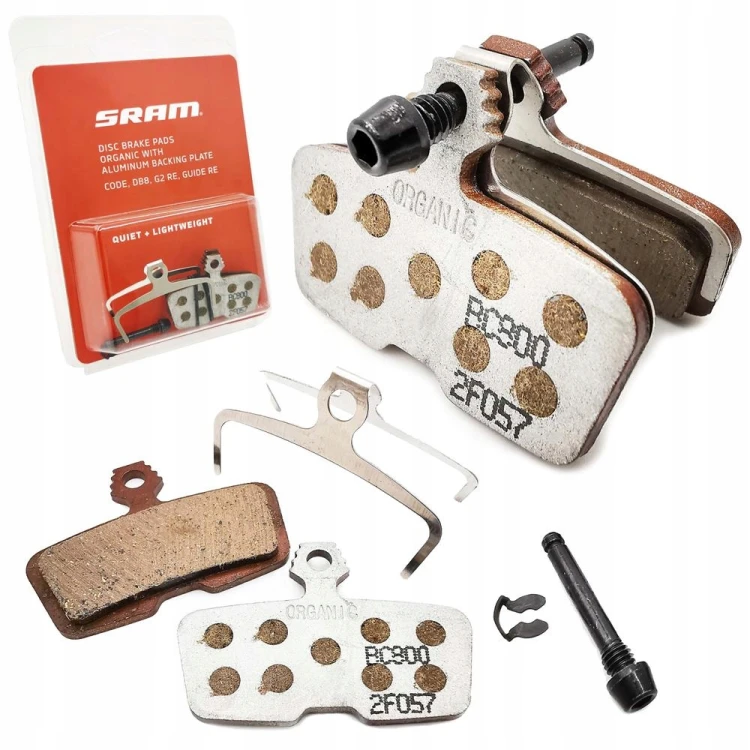 Klocki hamulcowe organiczne/żywiczne Sram Large Organic Aluminium Quiet