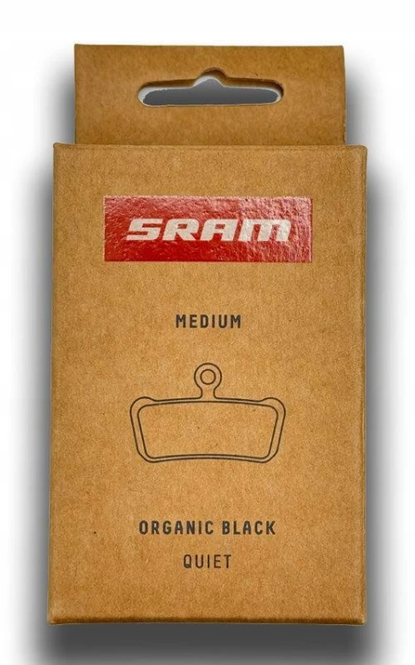 Klocki hamulcowe organiczne/żywiczne Sram organic black Medium Quiet