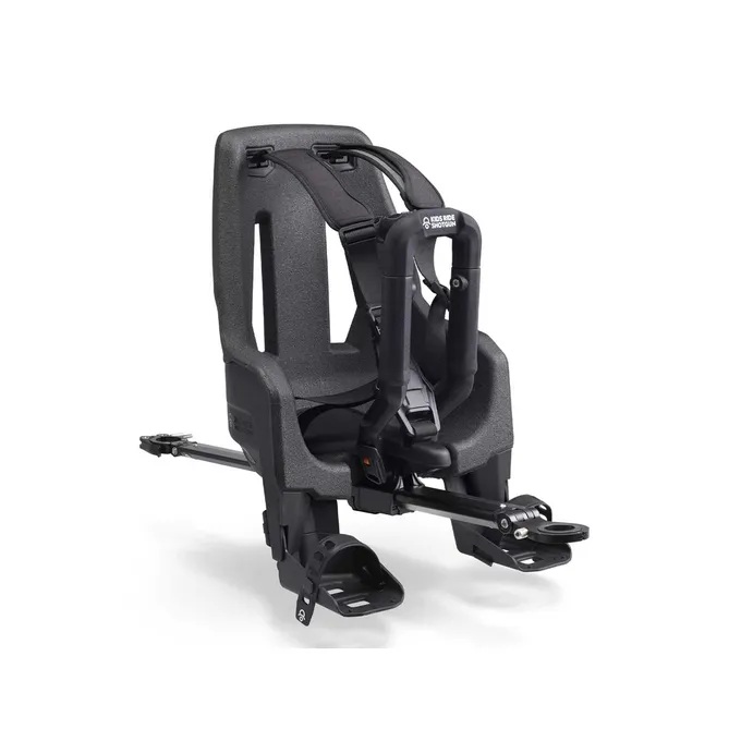 Kids Ride Shotgun Pro EVO 2w1 + kierownica fotelik rowerowy dla dziecka MTB