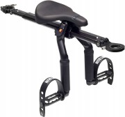 Kids Ride Shotgun Pro EVO 2w1 + kierownica fotelik rowerowy dla dziecka MTB