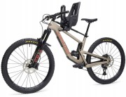 Kids Ride Shotgun Pro EVO 2w1 + kierownica fotelik rowerowy dla dziecka MTB