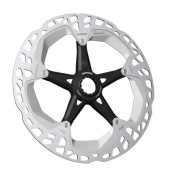Tarcza hamulca SHIMANO RT-EM810 Ice-Tech srebrno-czarna, 203 mm, centerlock