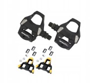 Pedały szosowe Shimano PD-RS500 czarne + bloki BOX