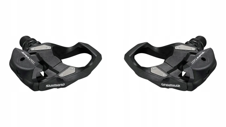 Pedały szosowe Shimano PD-RS500 czarne + bloki BOX