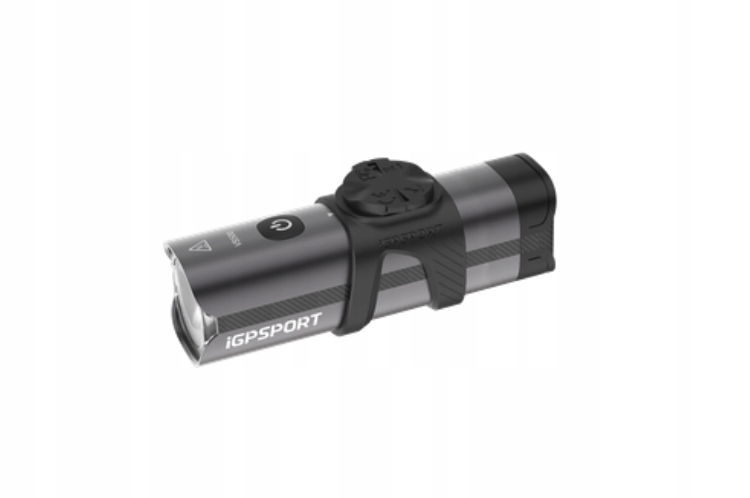 Inteligentna lampka rowerowa przednia iGPSport VS500s, 500 lm, power bank