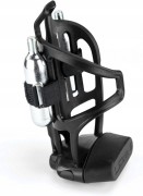Koszyk na bidon Lezyne TUBELESS FLOW STORAGE CAGE czarny zestaw