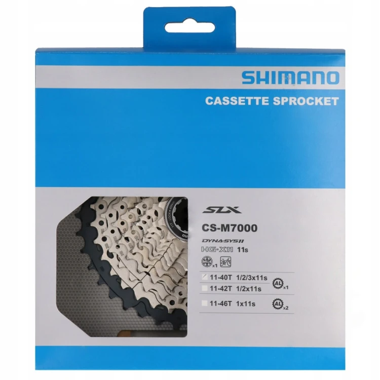 Kaseta Shimano SLX CS-M7000 11-42 11 rzędów